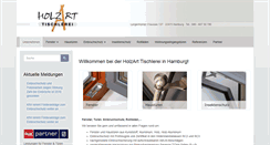 Desktop Screenshot of holzart-hamburg.de